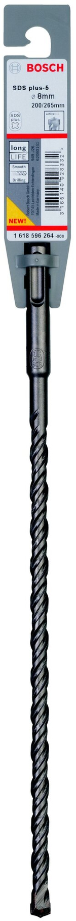 Бур BOSCH SDS+ 8х200х265мм (1618596264)