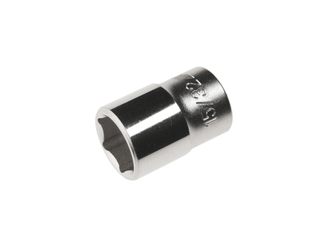 Головка торцевая 1/4" 15/32" L=25мм JTC