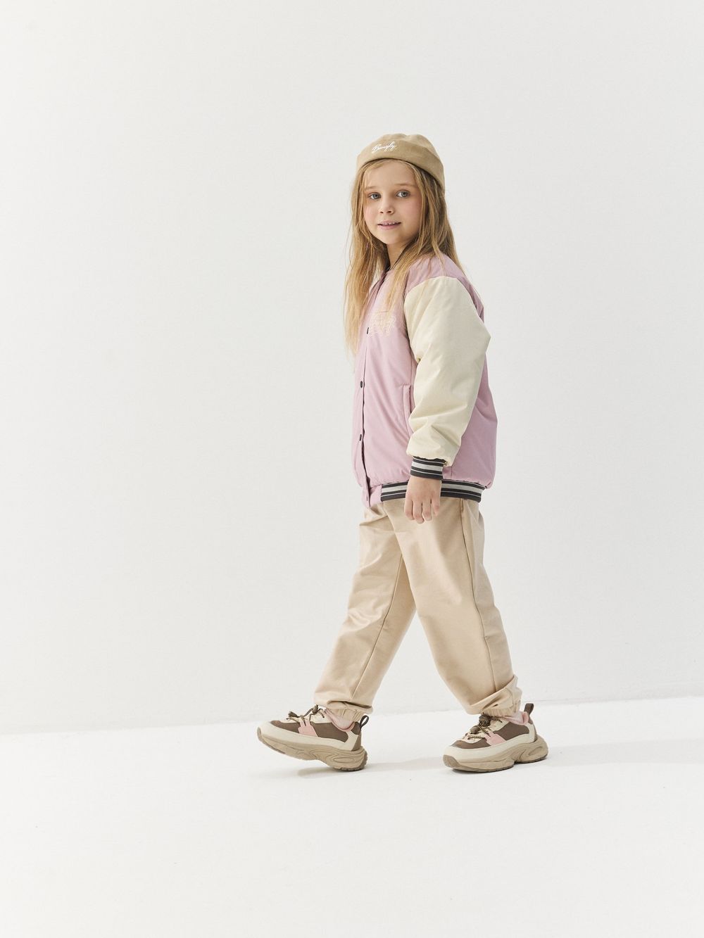 Бомбер с утеплителем "Роза"