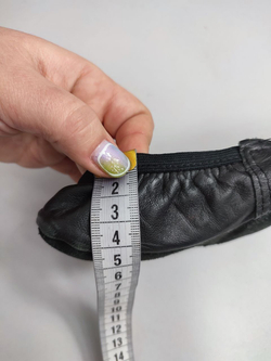 Чешки черные для танцев 30 размер