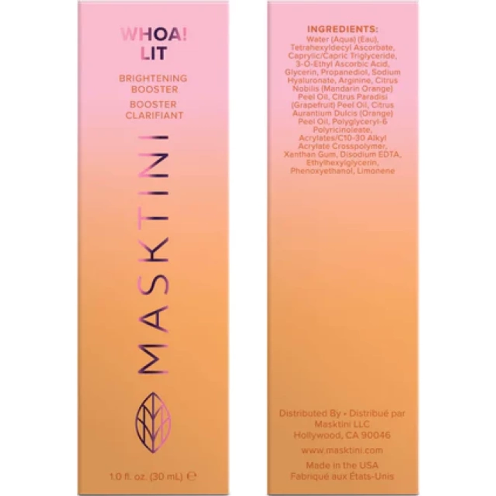 LIT BRIGHTENING BOOSTER | Сыворотка-бустер выравнивающая цвет лица, 30 мл