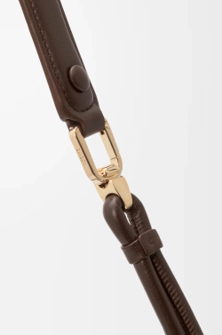 Loewe Большая сумка Madrid из мягкой телячьей кожи, темно-каштановый