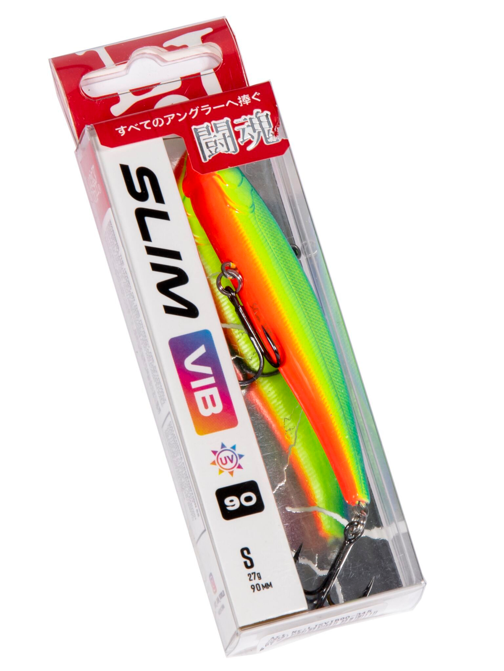 Воблер тонущ. вертикал. LJ Pro Series SLIM VIB S 90.00/345