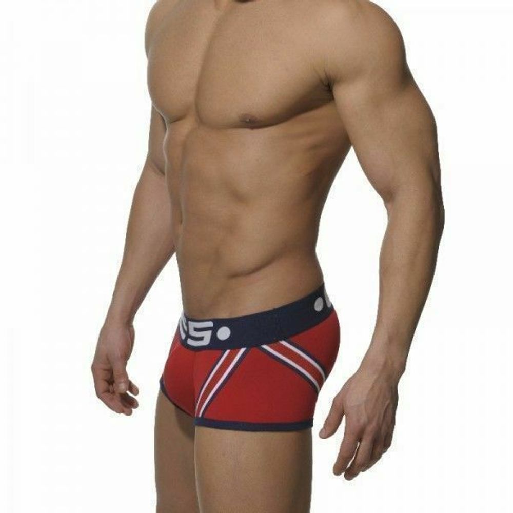 Мужские трусы боксеры красные ES Collection UN028