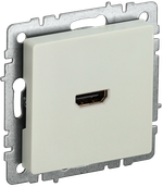 BRITE Розетка HDMI РHDMI-0-БрКр бежевый IEK