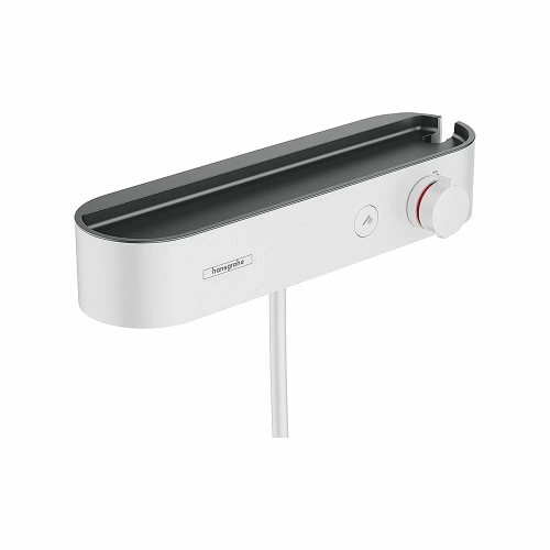 Смеситель для душа Hansgrohe Shower Tablet Select 24360700 белый матовый