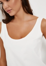 Майка опен 2 белый