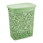 Корзина для белья ФЛОРА 35л мята (комплект 5 шт)