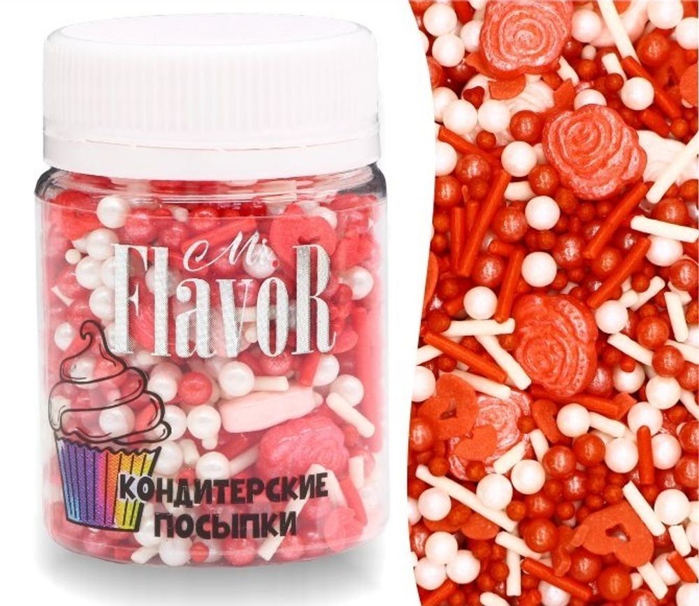 Посыпка Flavor БУКЕТ РОЗ/50гр/2200