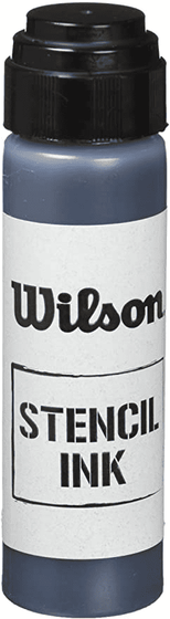 Маркер для нанесения логотипа на струнах Wilson Regular Stencil Ink BK