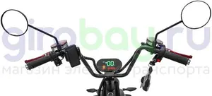 Электроскутер IKINGI X7 PRO 3000W - Карбон, летние покрышки фото №11