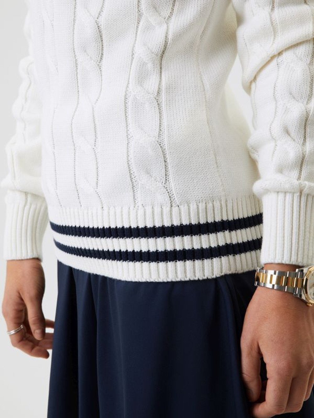 Женская теннисная куртка Bjorn Borg Ace Jumper - egret