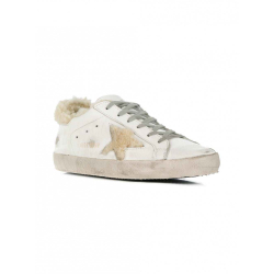 Женские Кеды GOLDEN GOOSE 'SUPERSTAR' С ОВЧИНОЙ