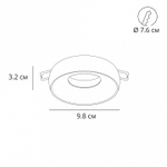 Встраиваемый светильник Arte Lamp Heze A6665PL-1CC