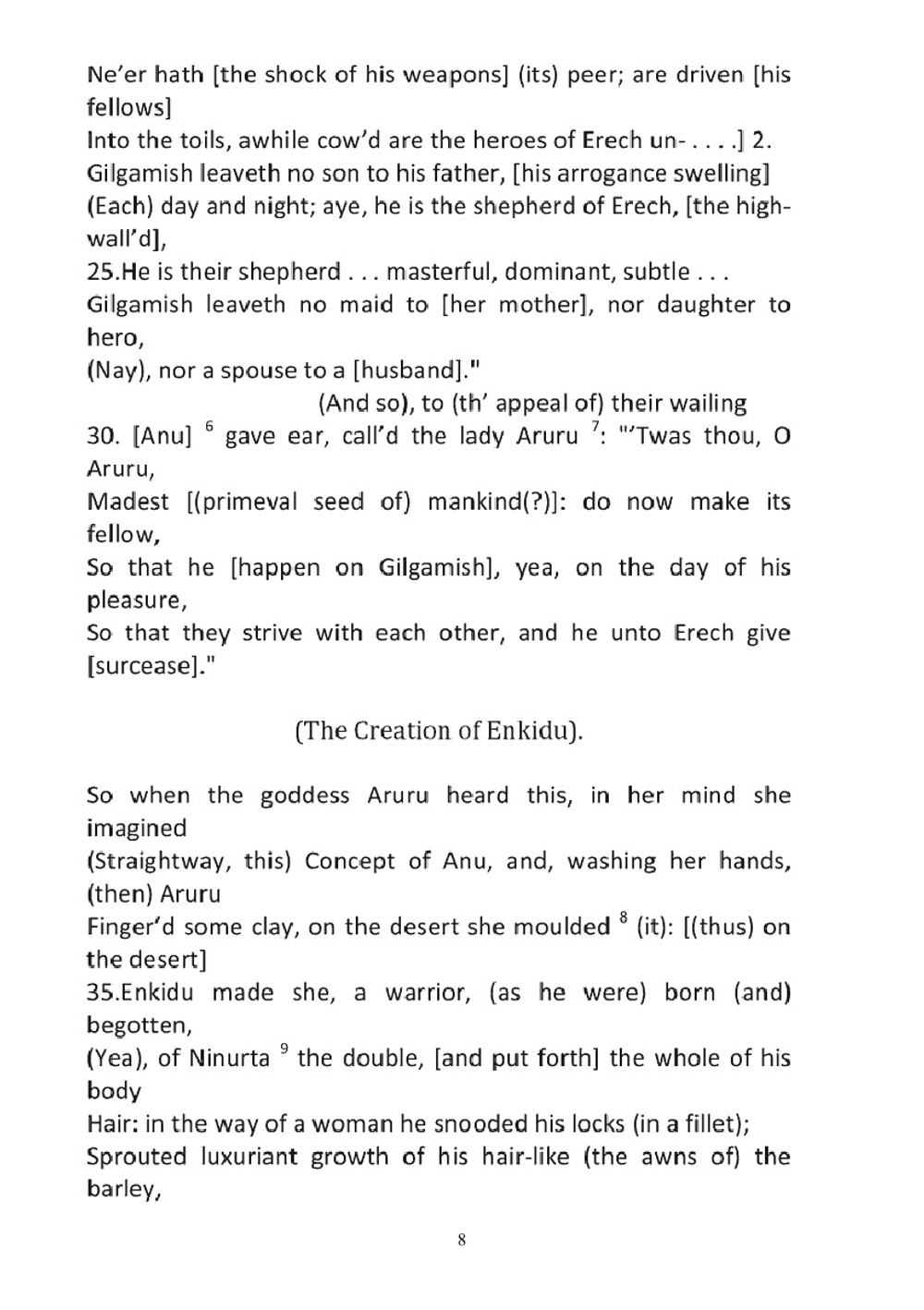 The Epic of Gilgamesh Complete Academic Translation | R.C. Thompson