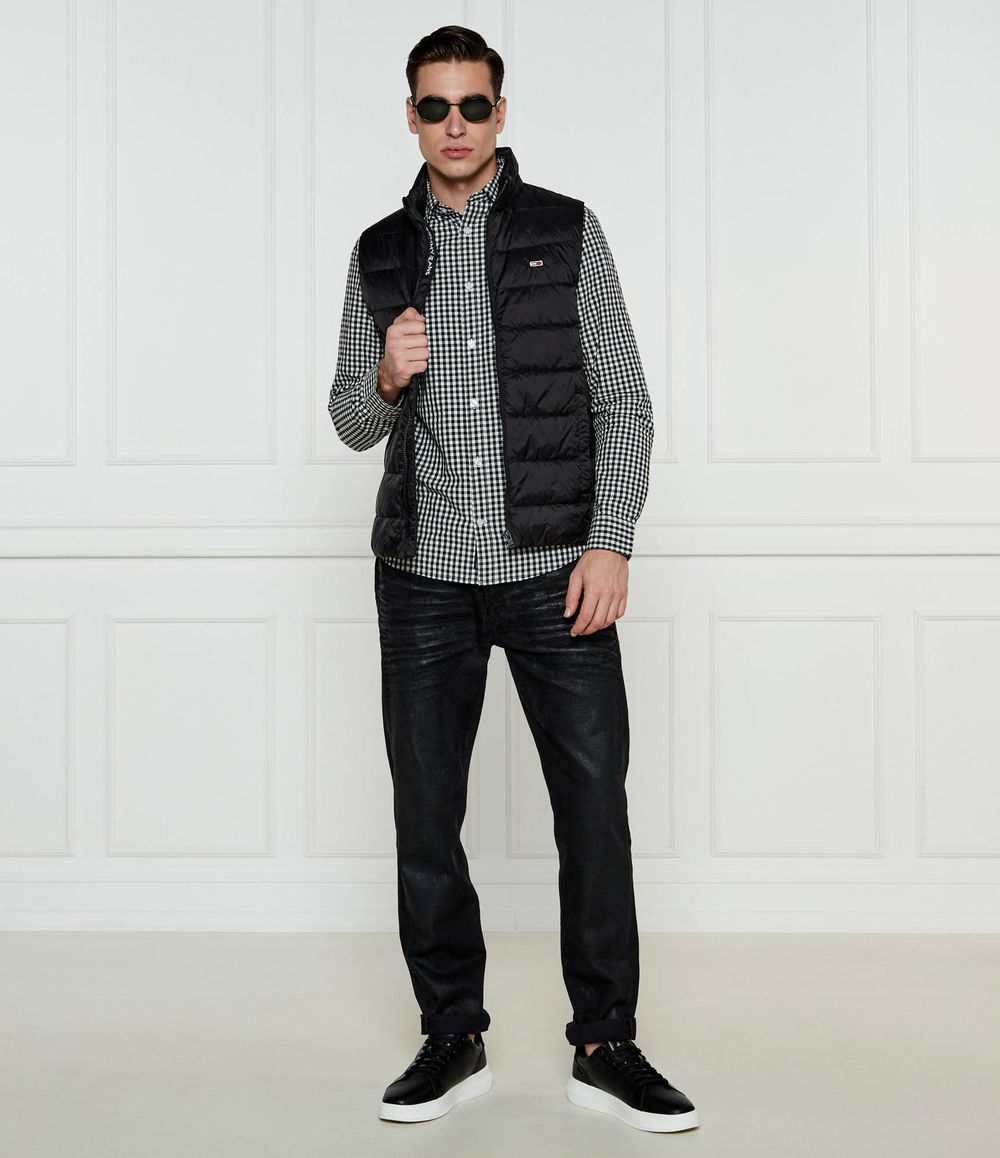 Пуховая безрукавка Tommy Jeans - черный(DM0DM20663)