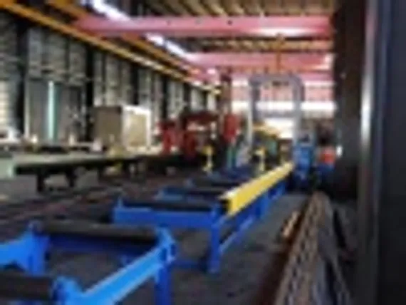 Автоматизированная линия по производству двутавровых балок тяжелой серии, INTEGRAL