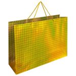 Пакет подарочный (1 шт.) 53x16x38 см, "BIG SIZE", голография, ассорти 3 цвета, ЗОЛОТАЯ СКАЗКА, 609730