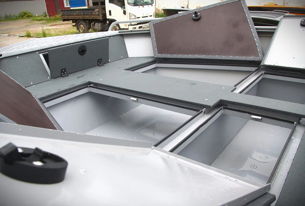 Катер-лодка алюминиевая ALUTON 490Fish