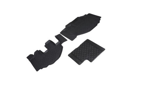 Резиновые коврики с высоким бортом для коммерческого транспорта для GAZ Valdai Next (выс. борт) 2021-н.в., Seintex.96920