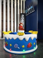 Детская интерактивная рыбалка «Конфетный мишка»