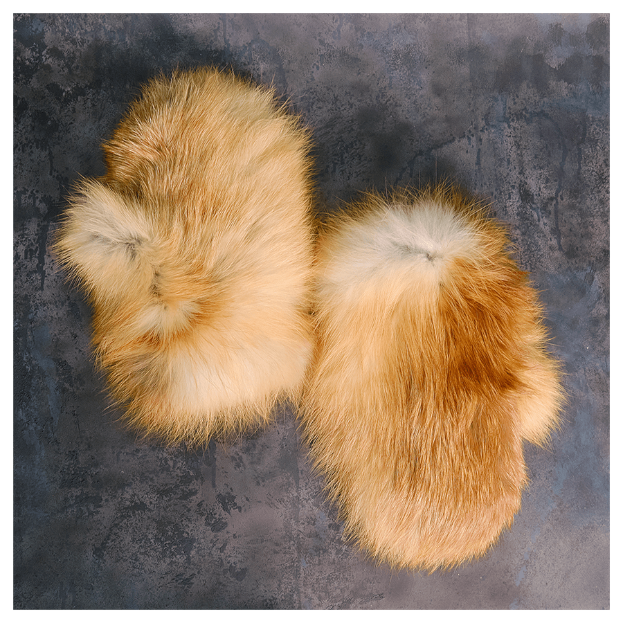 Варежки «Лисьи лапки»