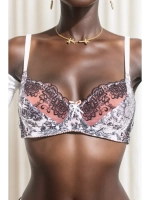 Французская модель Бюстгальтера большой размер с косточками