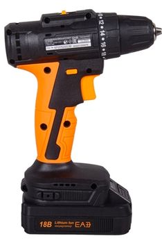 Аккумуляторная дрель-шуруповерт "ВИХРЬ" ДА-18Л-2К/Б