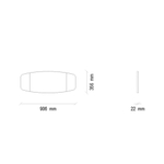 Зеркало для комода ENZA HOME NETHA EH56225