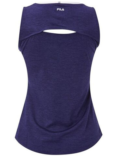 Женский топ теннисный Fila Top Annie W - peacoat melange