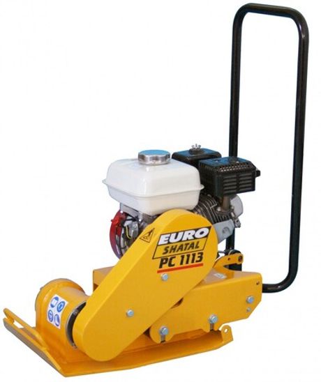 Виброплита бензиновая SHATAL PC-1113 (РС-1112) - [82 кг / 11 кН / Honda GX160]