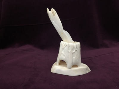 Письменный набор "Лес". Резная кость