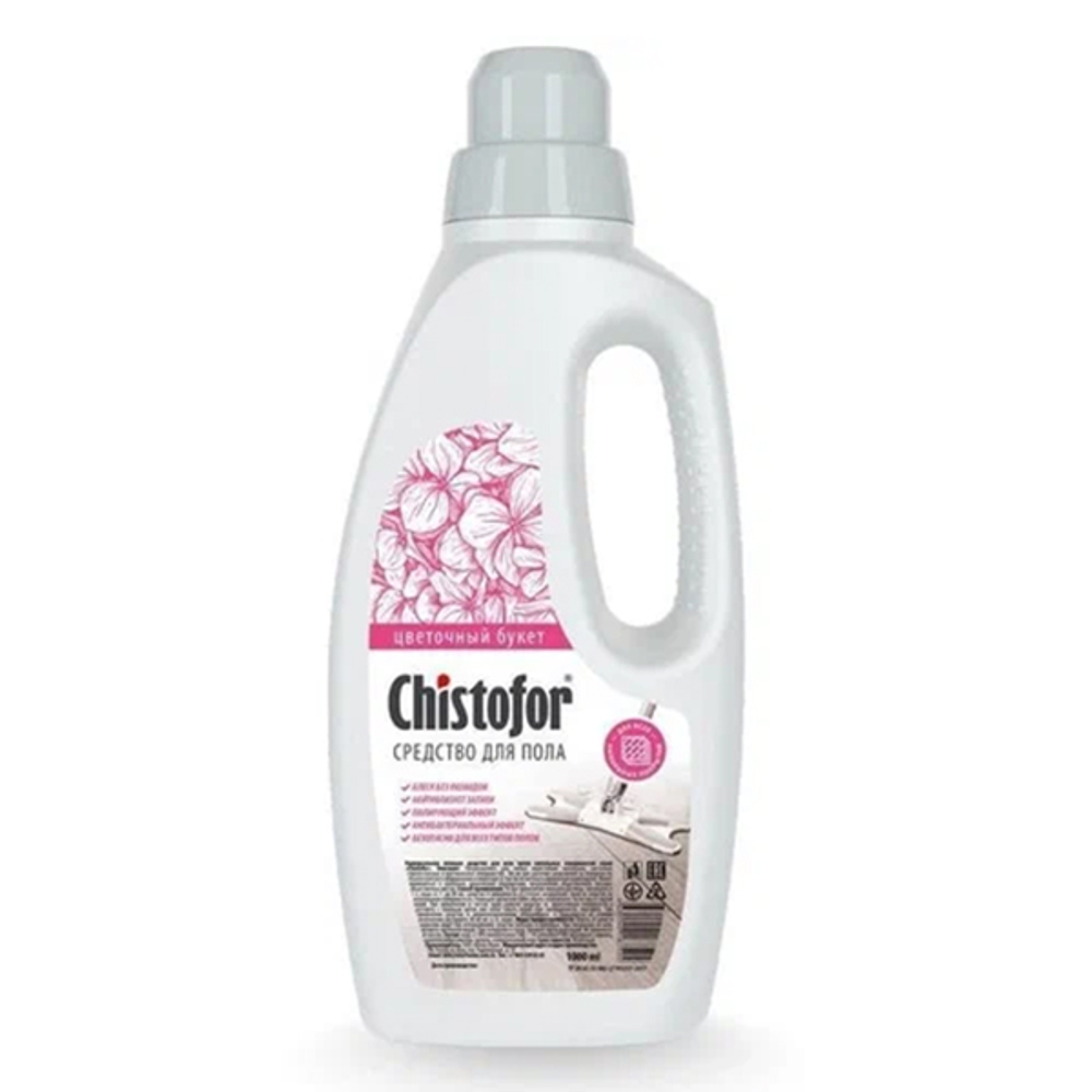 Средство для мытья полов Chistofor Цветочный букет 1л