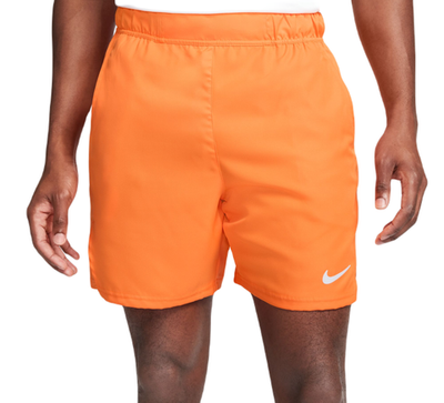 Мужские теннисные шорты Nike Court Dri-Fit Victory Short 7in - bright mandarin/white