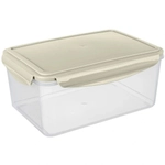 Контейнер для продуктов 2,5л «Smart lock» прямоугольный светло-серый 431181930