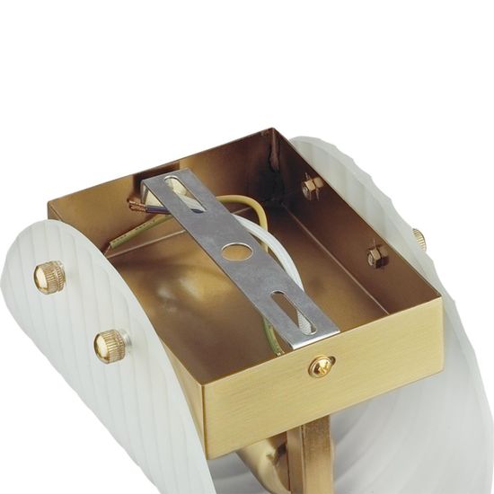 6571/1W NEOCLASSI LN25 52 медный/белый/металл/стекло Бра E14 1*60W 220V FIORO