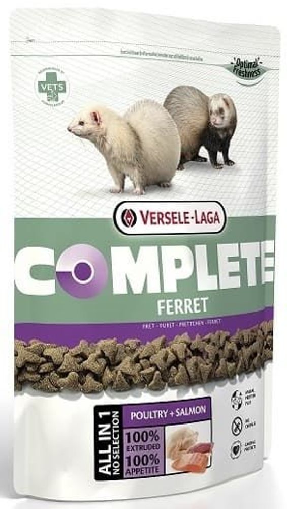 *VERSELE-LAGA корм для хорьков Complete Ferret 750 г (Уценка)