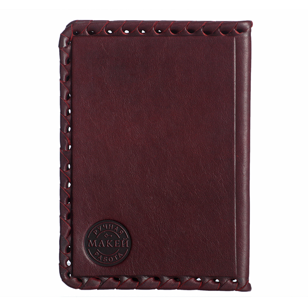 Обложка для паспорта «Нефтегаз-3» с накладкой покрытой золотом 999 пробы