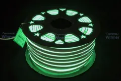 Гибкий Неон двухсторонний 7*15 мм., зеленые LED лампы 120 шт на 1 м, бухта 50 м, Winner (052.50.15.120G)