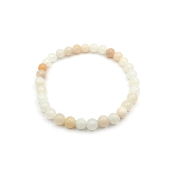Браслет Берилл Альбит Кварц шар 6 мм