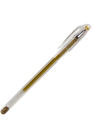 Ручка гелевая "Hi-Jell Metallic" золото металлик, 0,7мм