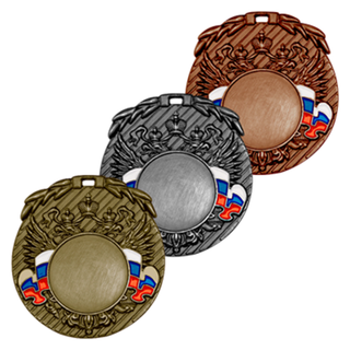 Медали с российской и региональной символикой