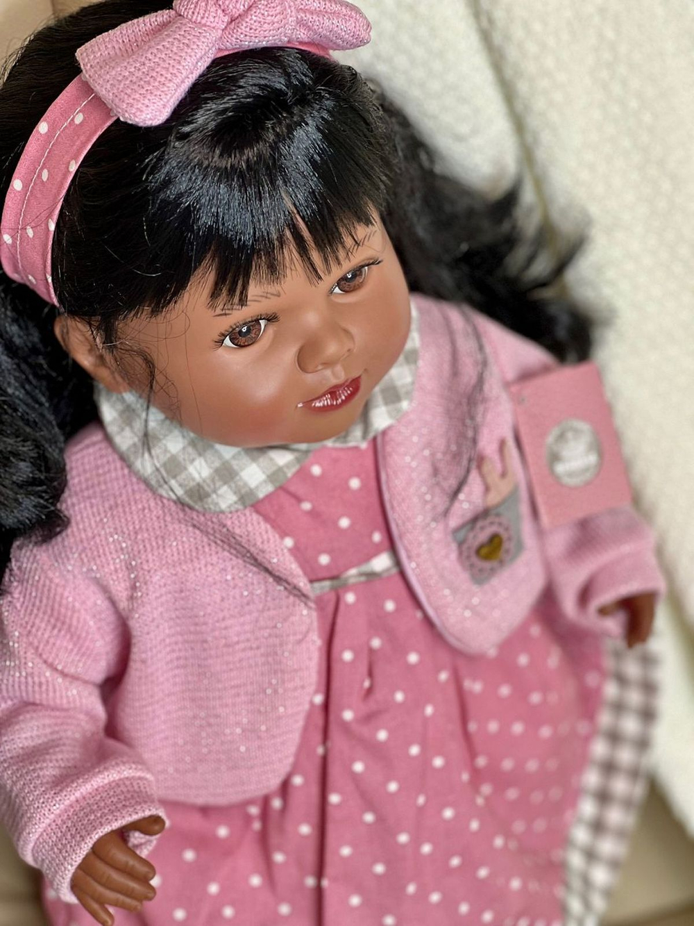 Кукла Berbesa мягконабивная 52см Carla (7223NS)