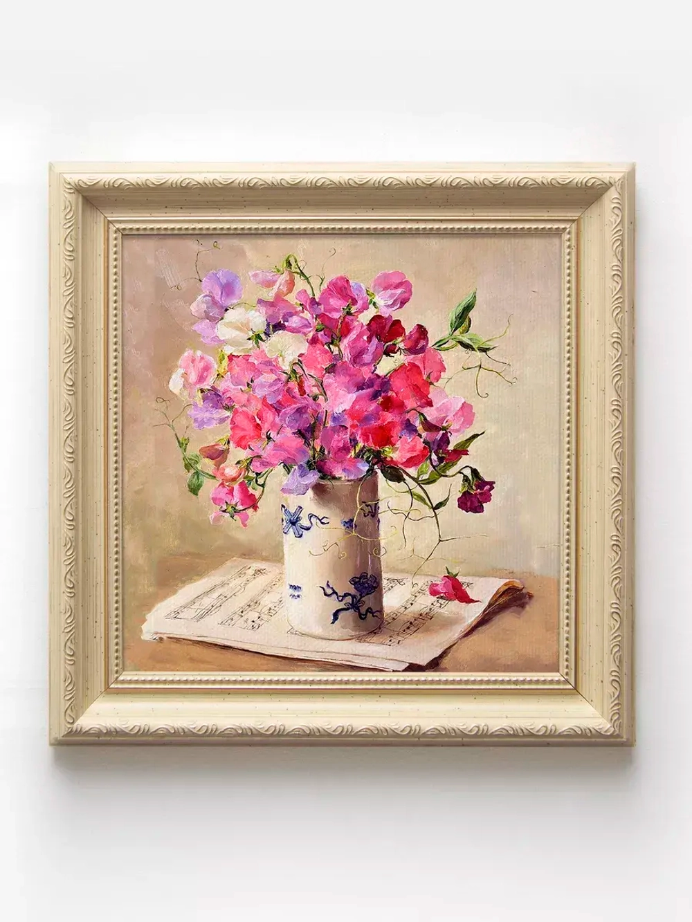 Картина на стену интерьерная на холсте 25*25 см