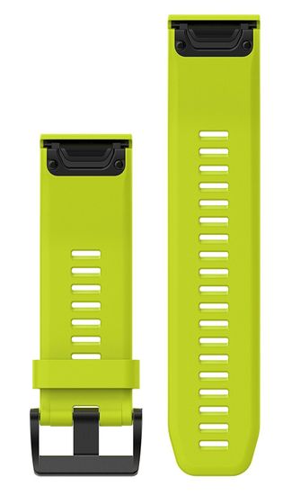 Ремешок силиконовый QuickFit 26 для Garmin Fenix 5X (салатовый) 010-12517-01