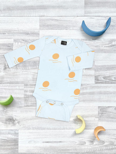 Боди Mjölk Новый день с длинным рукавом