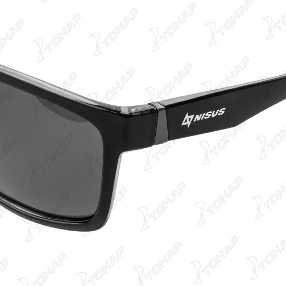 Очки поляризационные в жест.чехле (серый) (N-OP-LZ0308-G) Nisus