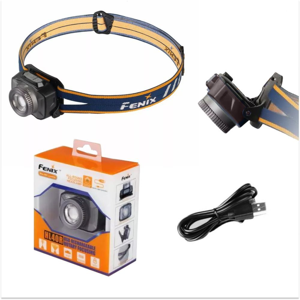 ФОНАРЬ FENIX НАЛОБНЫЙ HL40R CREE XP-LHIV2 LED