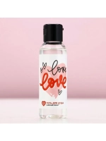 Гель для душа Love, 100 мл, аромат кокоса, Чистое счастье