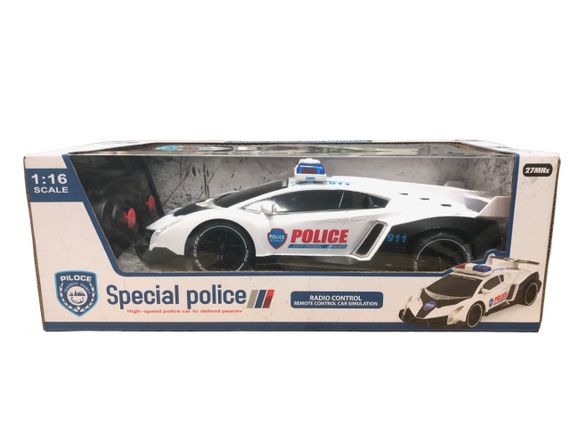 Special police super race car models